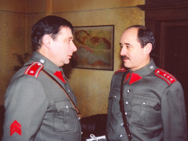 Viktor Preiss a Tomáš Töpfer si spolu mimo jiné zahráli v Četnických humoreskách.