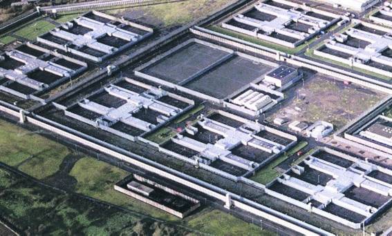 Nejstřeženější britská věznice Maze.