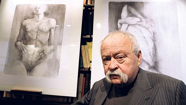 Grafik Oldřich Kulhánekem byl mistrem lidské figury.